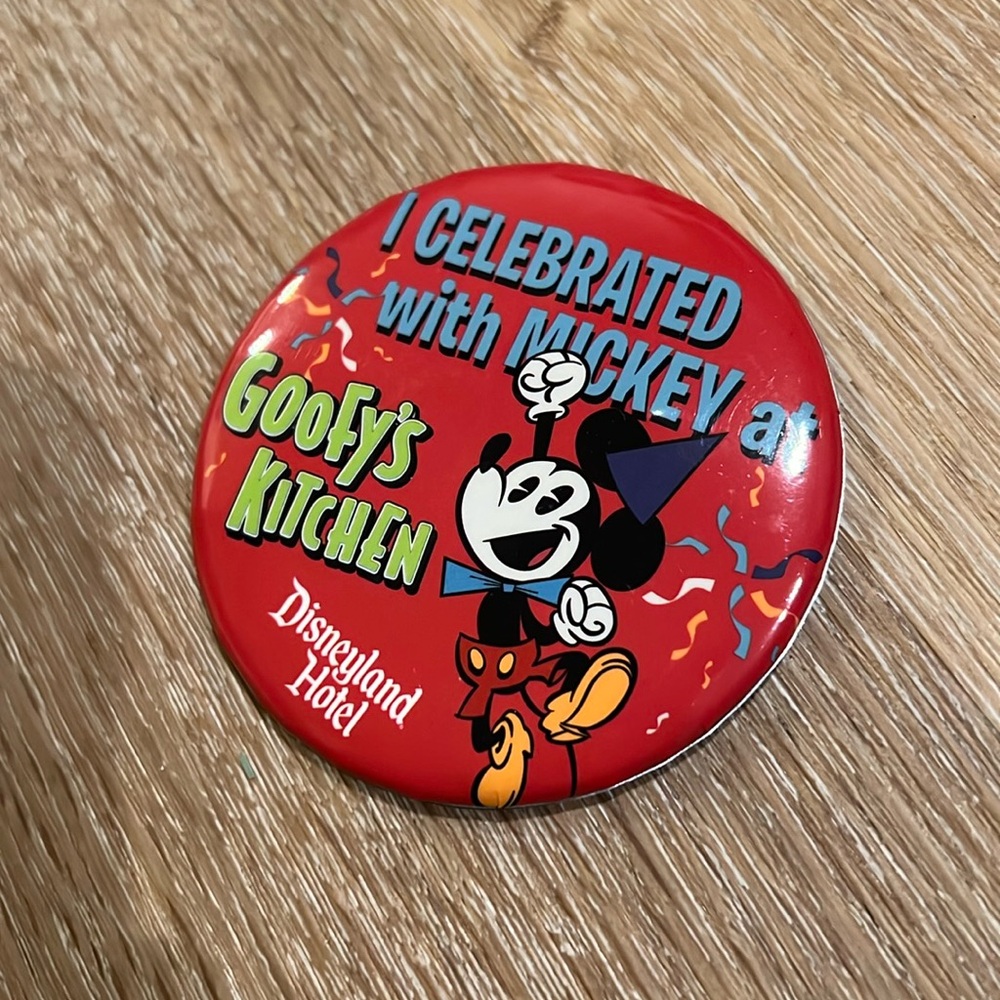 I celebrated with Mickey Pin